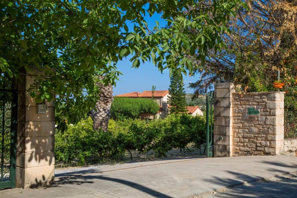 Cretan Stone Built Villa Agapi Rethimnon Buitenkant foto