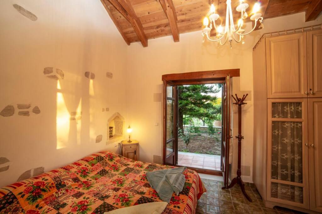 Cretan Stone Built Villa Agapi Rethimnon Buitenkant foto
