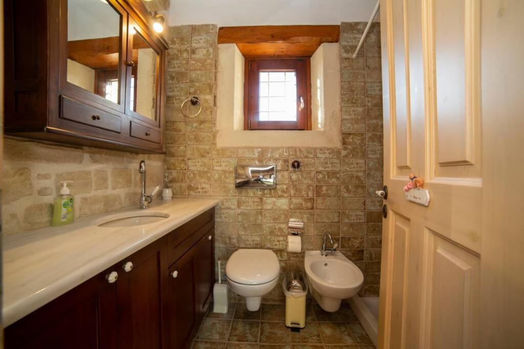 Cretan Stone Built Villa Agapi Rethimnon Buitenkant foto