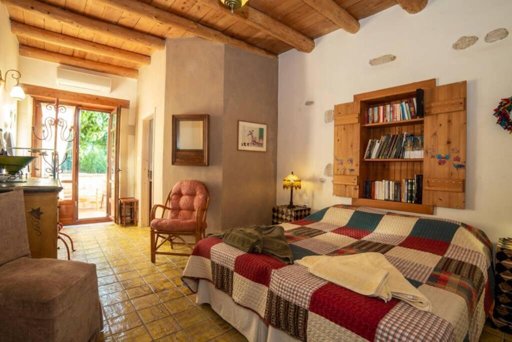 Cretan Stone Built Villa Agapi Rethimnon Buitenkant foto